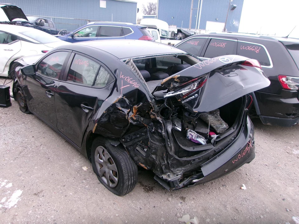 Used Rear Left Door Window Regulator Rear fits: 2015 Mazda 3 Rear Left Grade A Foto 3 de 4