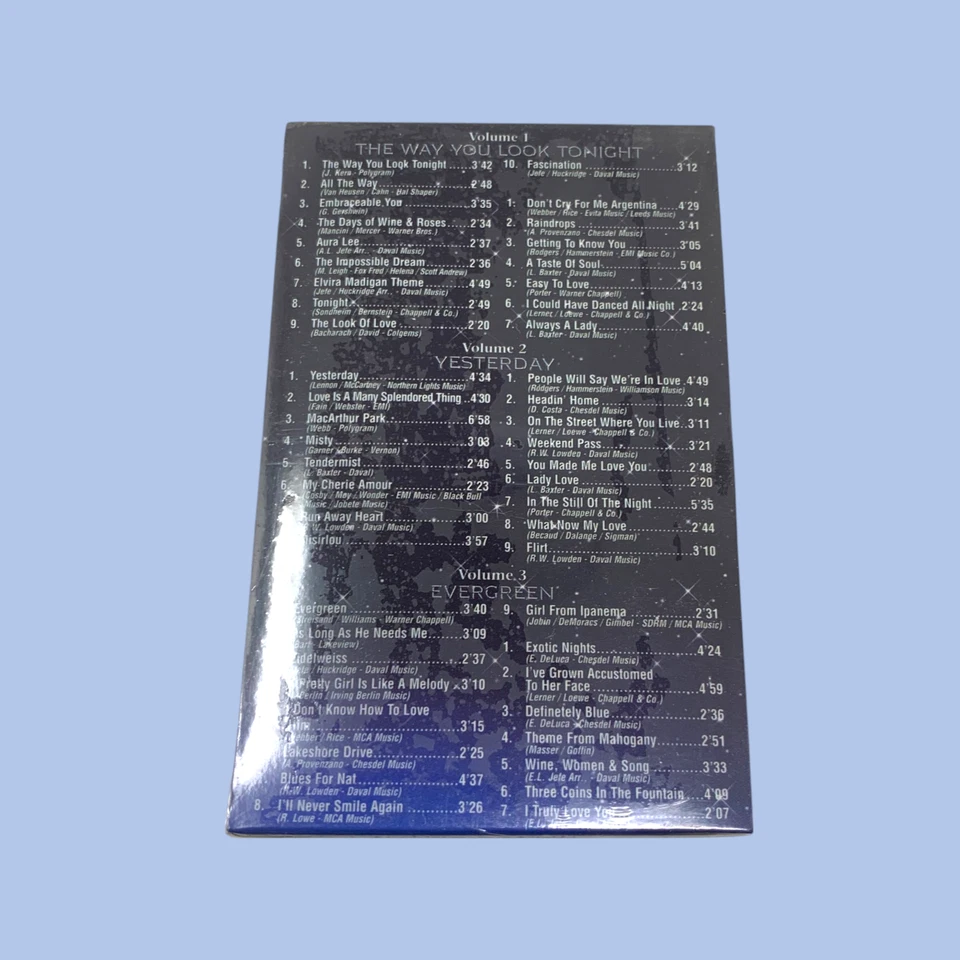 NEW Enchanted Evening Romance 101 Strings Orchestra 3 Cassette Tape Set Sealed - Image 4 of 4