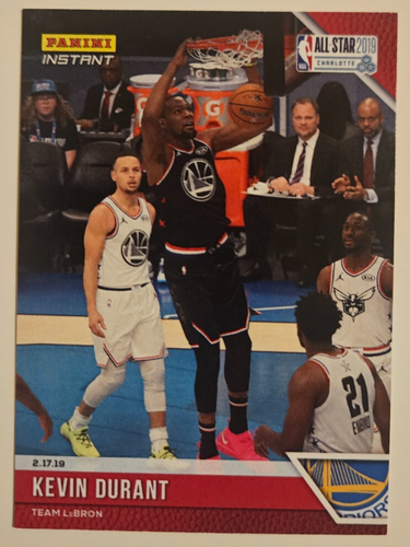 2018-19 Panini Instant All Star Game #2 Kevin Durant ~ 1 of 399!