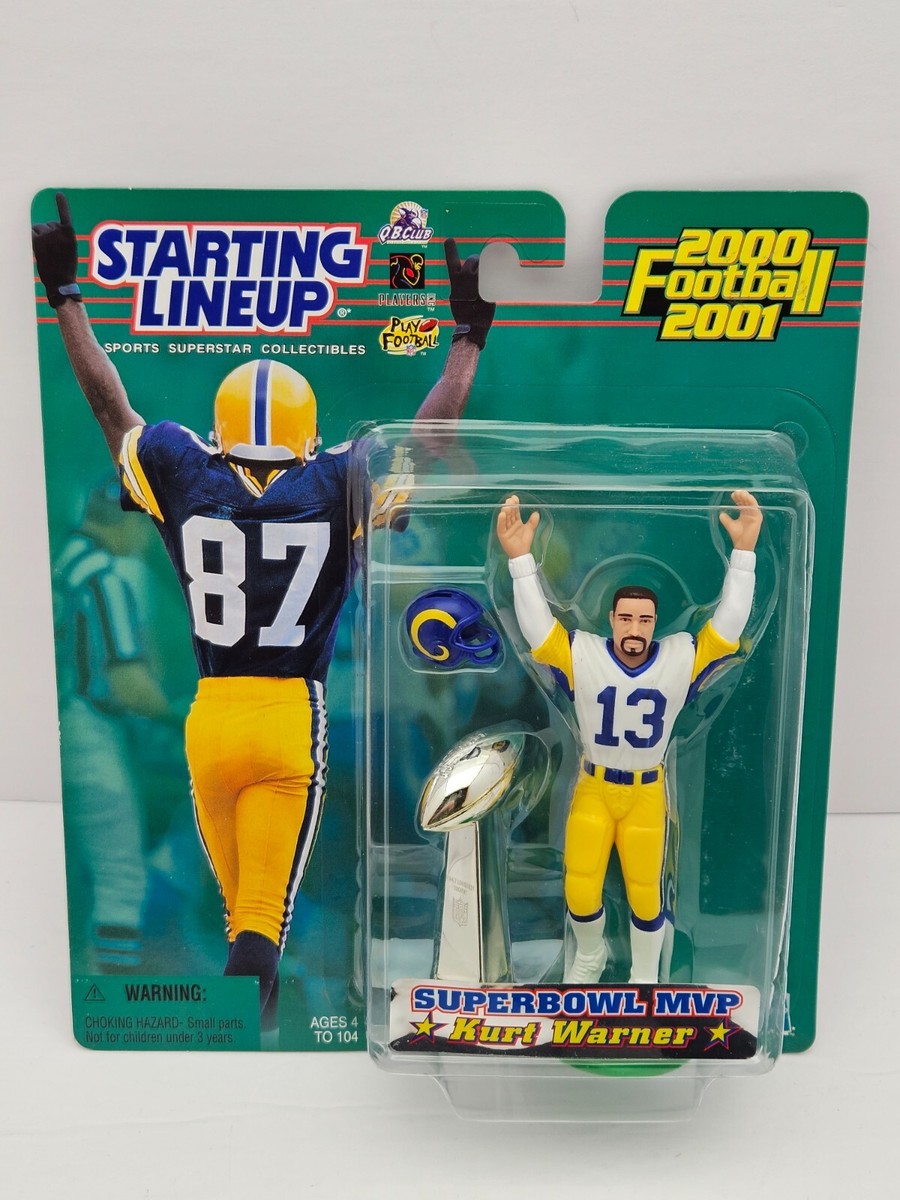 Starting Lineup NFL '00-'01 Football Super Bowl MVP Kurt Warner