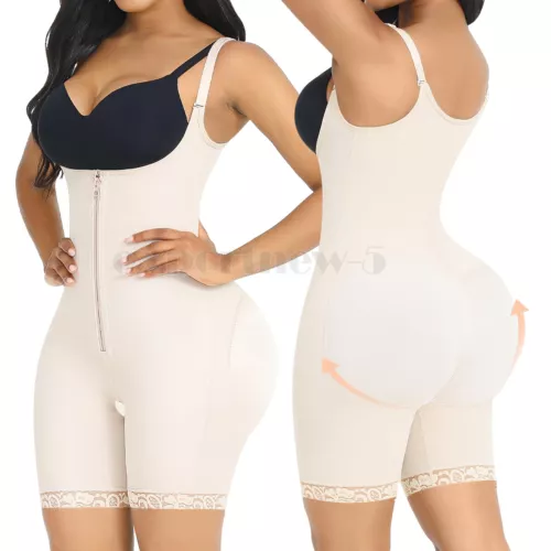 Fajas Colombianas Shapewear Tummy Control Bodysuit High Compression Body Shaper - Picture 15 of 17