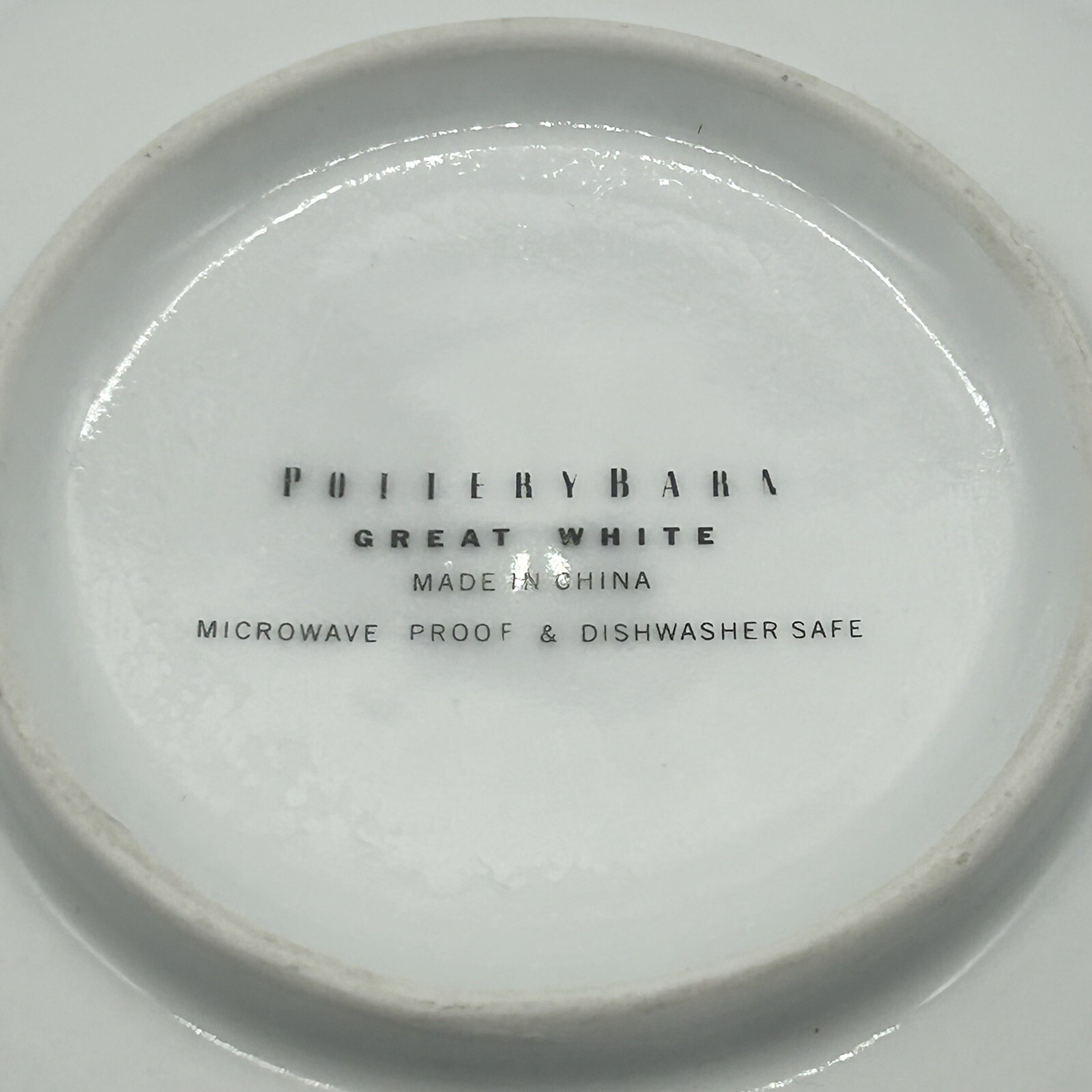 Pottery Barn Great White Large Rim Soup Pasta Bowl 10.25” Discontinued