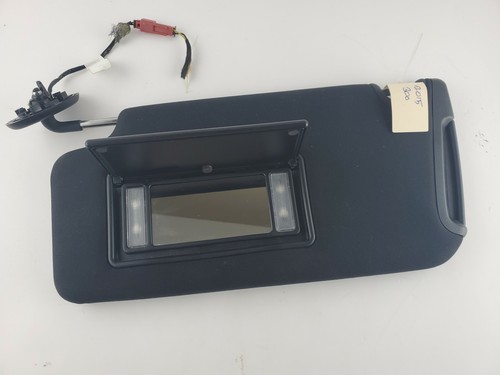 2015-2017 Chrysler 300 Sun Visor Shade Driver Left Side Sun Visors Black OEM - Picture 2 of 12