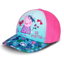 Hasbro Toddler Baseball Hat for Girls Ages 2-4, Peppa Pig Kids Baseball Cap