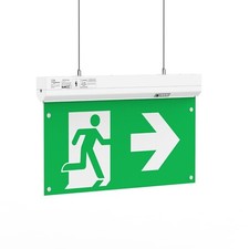 Dauerlicht LED Notleuchte Notbeleuchtung Exit Notausgang Fluchtwegleuchte IP20