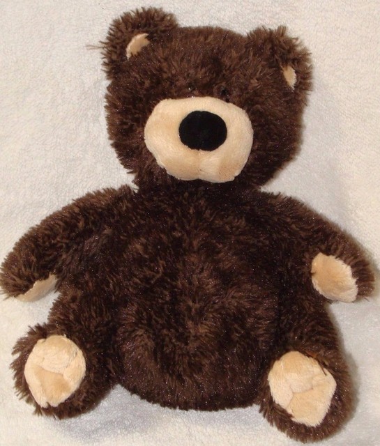 Oshkosh B'Gosh Plush Brown Teddy Bear Bean Bag Stuffed Toy Prestige