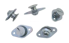 Dzus Fasteners 5/16 QuarterTurn Self Ejecting Button .750 5 Pack Quarter turn