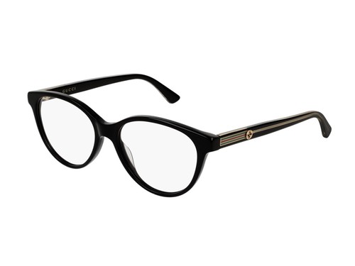 Gucci Occhiali da Vista GG0379O 001 Nero Rettangolari Autentici | eBay
