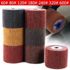 Burnisher madera metal moler rueda pulidora grano 40-600 para Metabo Burnisher