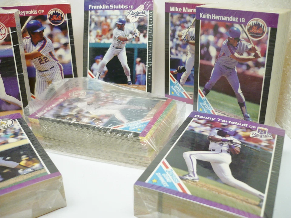 8 of 13 Sealed Packs of the 1988 LEAF DONRUSS Baseball Cards w/Grand Slammers - Изображение 3 из 4