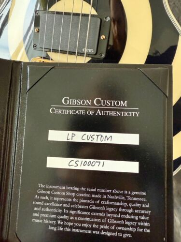 Gibson Les Paul Custom 2022 - Bullseye Zakk Wylde LINKS - Bild 10 von 10