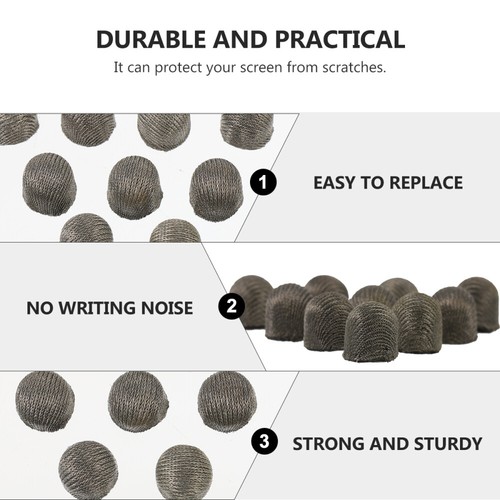 20 Pcs Conductive Fiber Cloth Head Stylus Tip Replacement Capacitive Touch - 第 6/12 張圖片