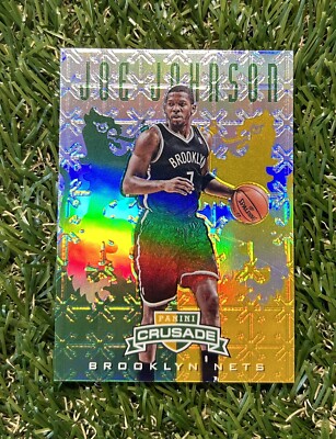 Panini Crusade 2012-13 Joe Johnson /25