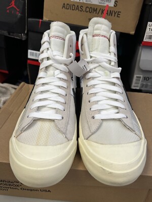 Nike Off-White x Blazer Mid The Ten OG Size 9 New | eBay display picture 3