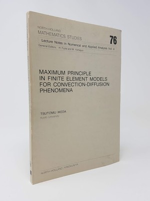 Tsutomu Ikeda / Maximum Principle in Finite Element Models 1983