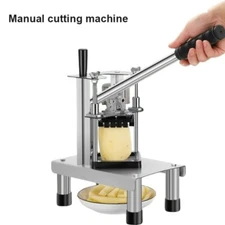 Manual Fries Machine Commercial Vegetable Fruit Dicer French Fry Cutters With;'
