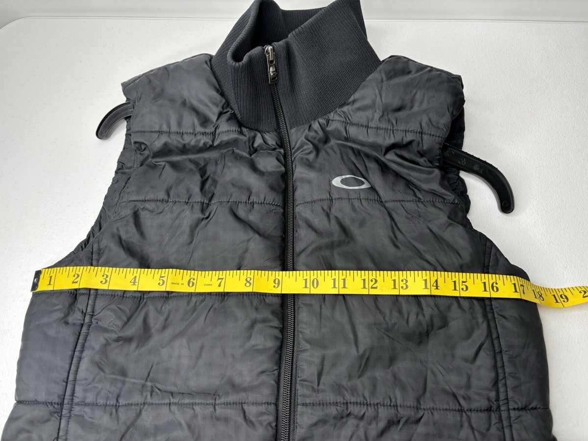 Oakley Men's Icon Lightweight Down Vest Size Small Black