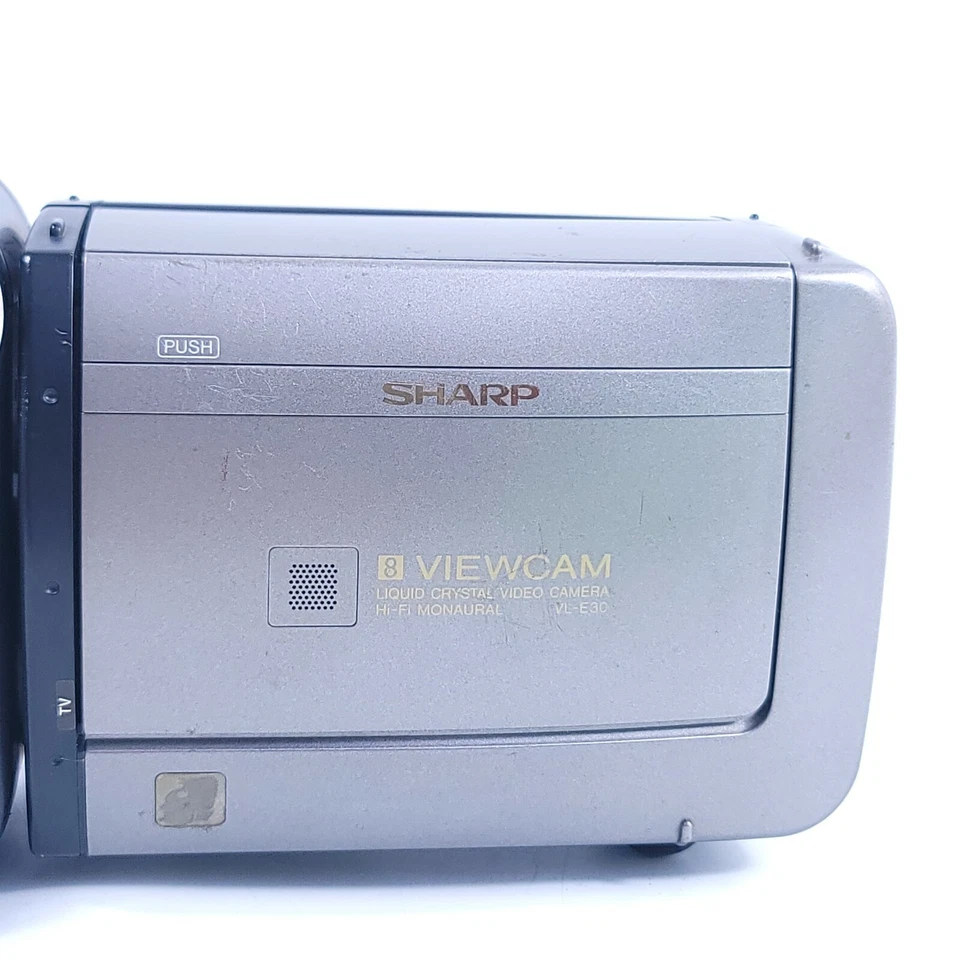 Sharp VL-E30 ViewCam 8mm Camcorder Liquid Crystal Video Camera UNTESTED AS IS  - Image 2 of 4