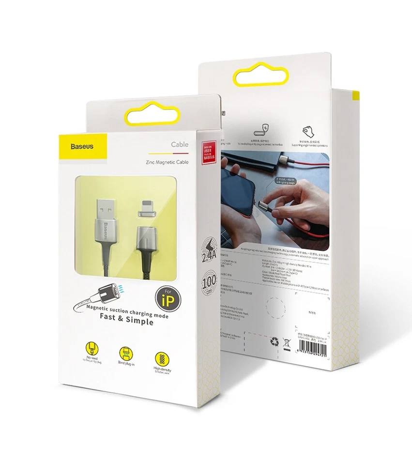 Cable Zinc Magnetic For Micro 2.4A 1m - Image 3 of 4