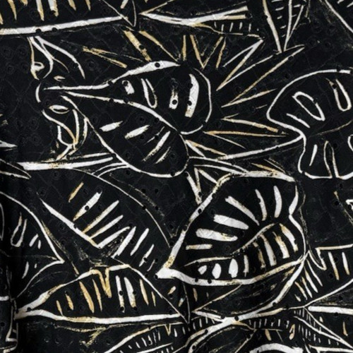 NEW Antthony Original Top Plus Size 2X 3/4 Sleeves Lined Bodice Eyelet Design