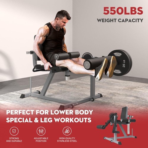 Home Gym Weight Machine,Adjustable Lower Body Leg Machine for Waist, Thigh - Picture 6 of 7