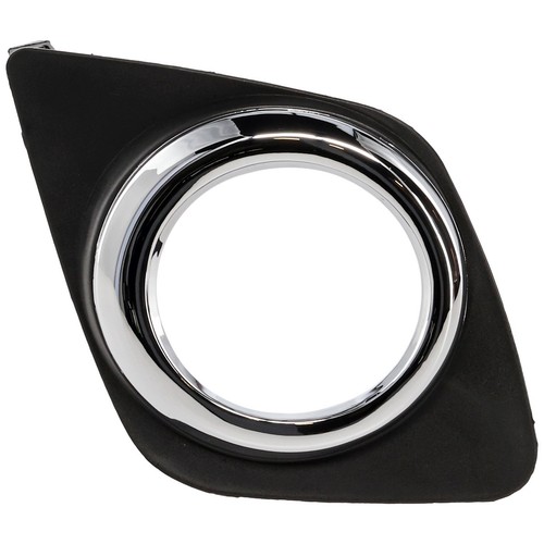 Fog Light Trim Set For 2009-2012 Toyota RAV4 Left and Right Black and Chrome 2Pc - Picture 8 of 9