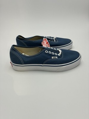 Vans Authentic Navy Blue Canvas Sneakers Men s 8.5 Women s 10 New