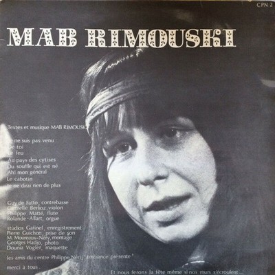 Und der Wind schuf die Erde | Mab Rimouski | Wie neu