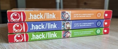 .hack Link Volume 1 2 3 Set Cyberconnect2 Kikuya TokyoPop English Manga