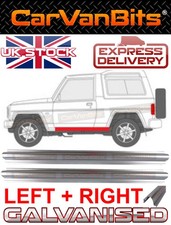 For Daihatsu Rocky Fourtrak F7 F8 85-01 Sill Repair Body Rust Outer Panel Pair