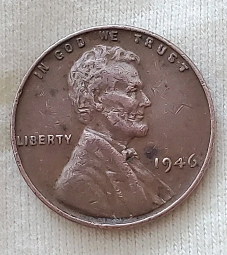 1946 Wheat Penny  (no mint mark)  Circulated