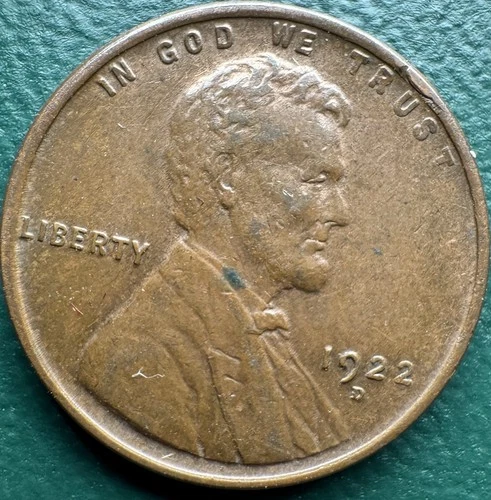 1922-D Lincoln Cent In Xtra Fine Condition