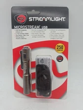 Streamlight 66608 MicroStream® Rechargeable USB LED Pen Light W/ Clip COYOTE