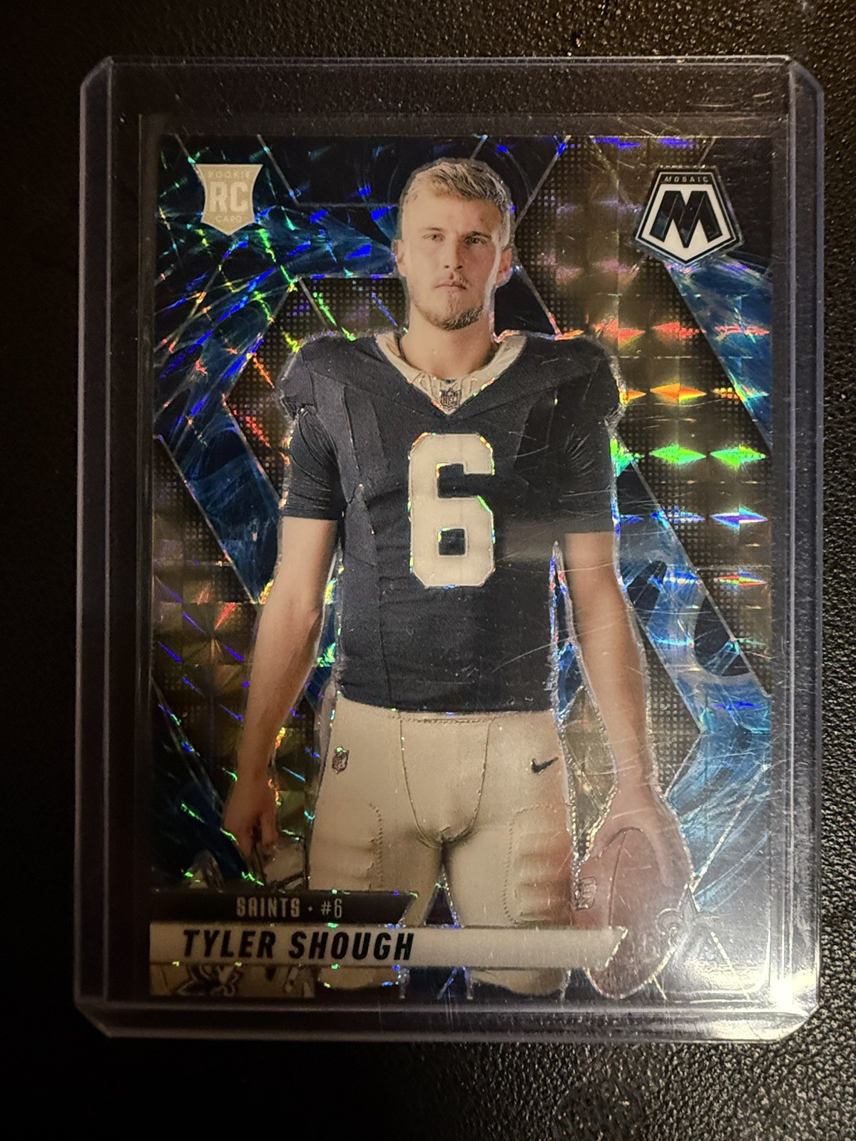 Tyler Shough 2025 Mosaic #273 Rookie Variation - Genesis /(SSP