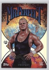 2025 Topps Universe WWE Namesakes Curt Hennig Mr Perfect #NMS-37 17uv