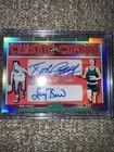 New Listing2025 leaf glory of the game bob cousy/larry bird dual autograph celtics