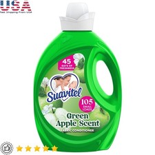 Fabric Conditioner Liquid Fabric Softener Green Apple Scent, 105 fl oz 0.14 per gallon