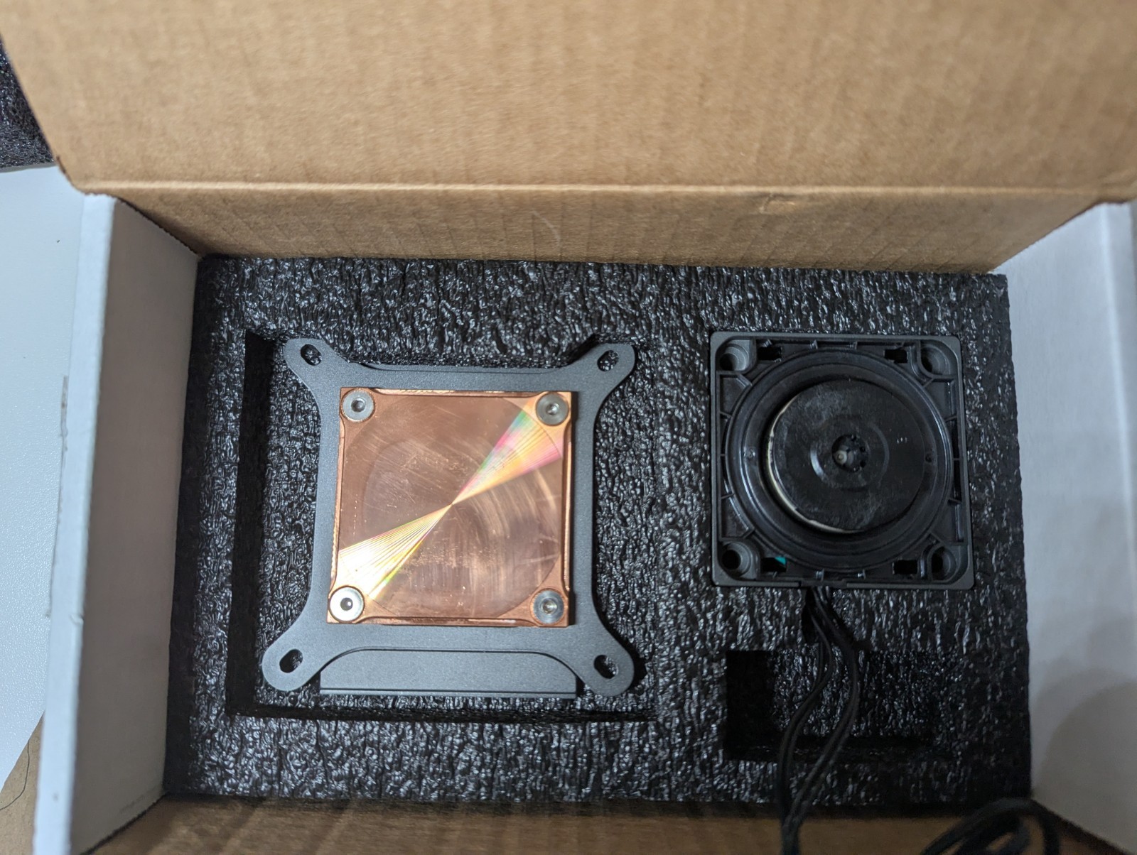 Modultra LOBO CPU water block + Wavy Heatsink Carbon Grey 