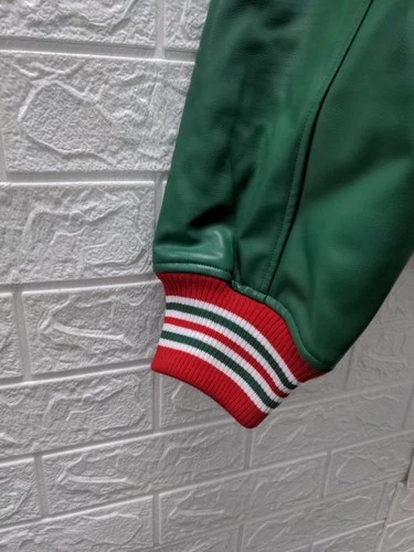 New I'm Happy Promise Men's Happy All-star Varsity Jacket Sz L image 6