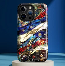 Patriotic American Flag Cell Phone Case 4 fits select iPhone® & Samsung® models