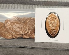 House of Mayhem 2025 - Elongated Copper Lincoln Cent - NEW DESIGN! Collect All 4