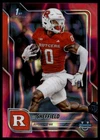 2025 Bowman Chrome University Football Red Refractor DT Sheffield #136
