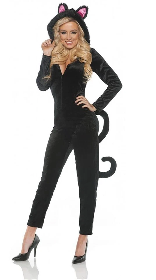 Costume De Chat Noir Pour Femme - Photo 1/1