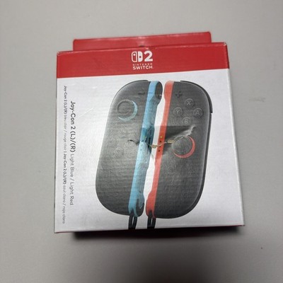 New Nintendo Switch Joy-Cons 2 Pair Controller Light Red/Blue