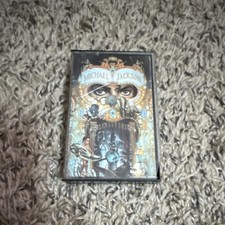 Michael Jackson Dangerous Pop Album Cassette Epic ET45400 1990s Clear