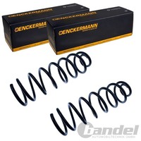 2X Denckermann Fahrwerksfedern Hinten Passend FüR Seat Toledo VW Golf Vento