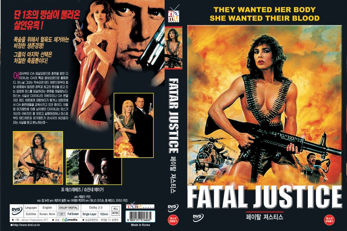 Fatal Justice, 1993 (DVD,All,New) Joe Estevez, Suzanne Ager