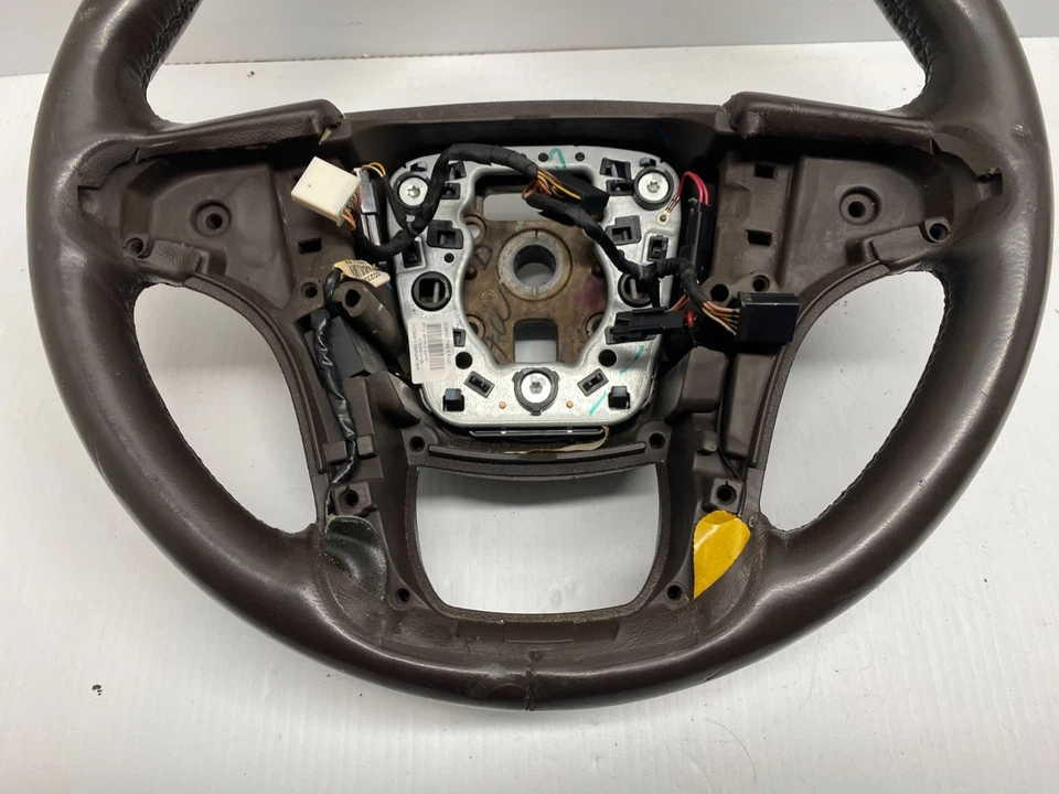 2010-2013 BUICK LACROSSE КОРИЧНЕВЫЙ КОЖАНЫЙ STREEING КОЛЕСО БЕЗ КРУИЗ-КОНТРОЛЯ OEM, - Изображение 4 из 4