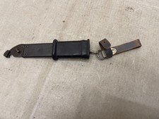 BAJONETT AK 47 NVA Bakelite Griff Scheide nummerngleich Koppelschuh Handriemen