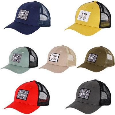 OXBOW Herren Damen Kepy Trucker Snapback Mesh Baseball Cap Mütze